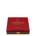 zamknięte czerwono złote pudełko marki Joya de Nicaragua Power Play