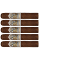 zestaw pięciu cygar Raices Cubanas Liga de Reyes Robusto o średniej mocy