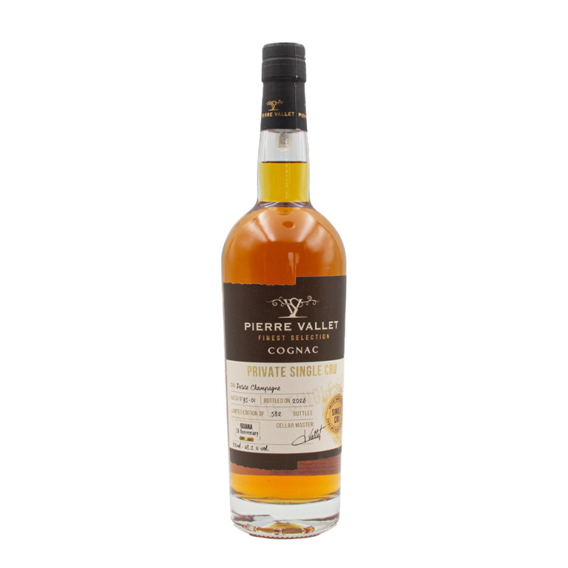 Koniak Pierre Vallet Single Cru 95 48,2%, 0,7l