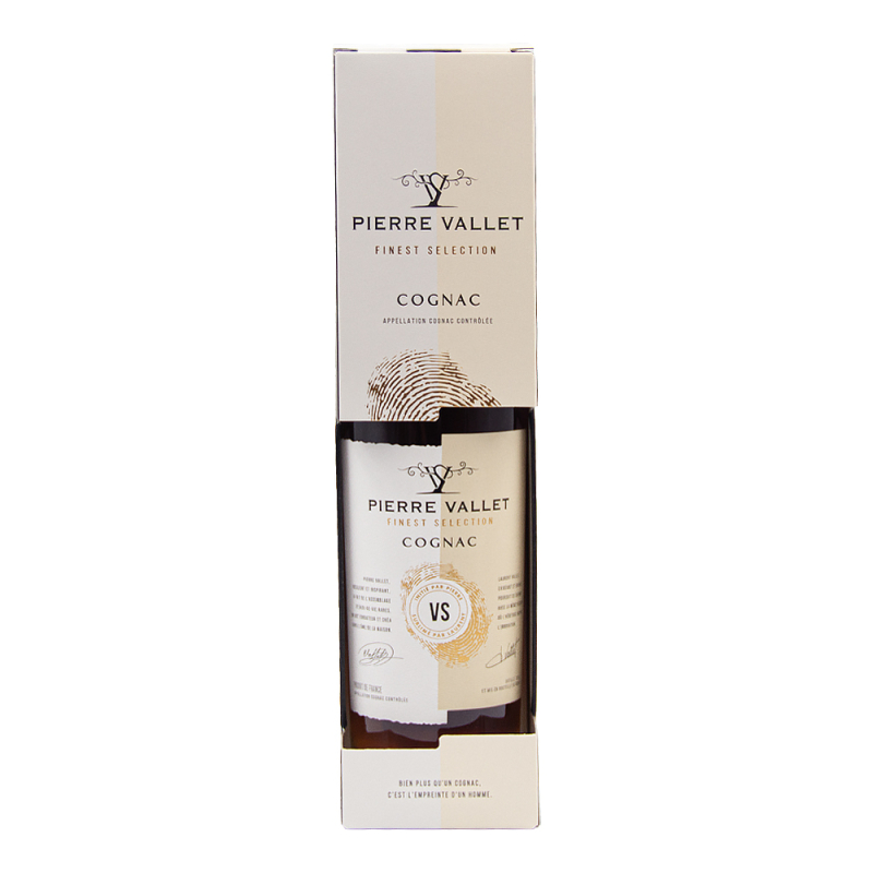 Koniak Pierre Vallet VS 40%, 0,7l Tuba/Kartonik w wersji highlands