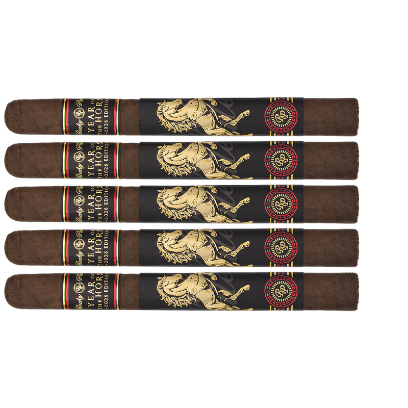 zestaw pięciu cygar Rocky Patel Year of the Horse Churchill