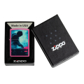 Zippo z muzycznym motywem zaprezentowana w pudełku