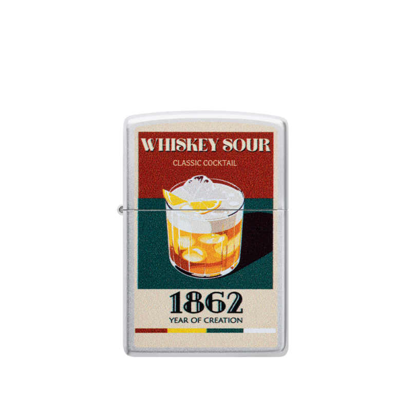 Model Zippo Retro Cocktail 2 Design z retro wzorem inspirowanym klasycznym koktajlem