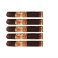 5 dominikańskich cygar marki ep carillo zbudowanych z wyselekcjonowanych liści tytoniu