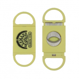 kubańska kremowa plastikowa obcinarka do cygar h upmann