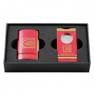 elegancki zestaw akcesoriów cygarowy dla miłośnika marek kubańskich