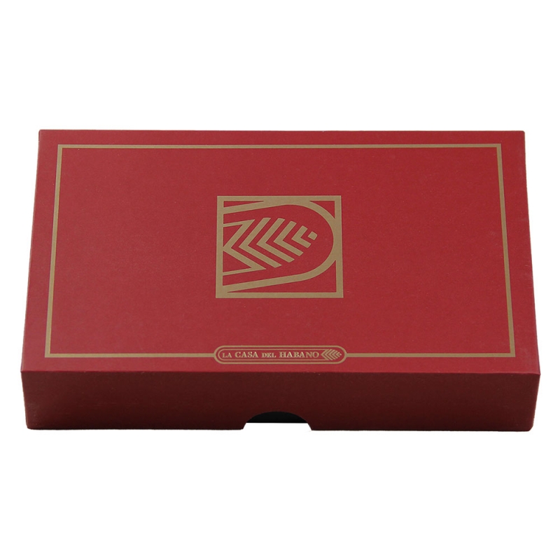 eleganckie pudełko z akcesoriami na cygara z logiem habanos