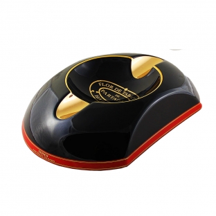 porcelanowa popielnica z logo partagas na 2 cygara