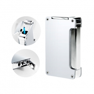 biała subtelna zapalniczka cygarowa adorini, jako dodatek do cygar, na prezent