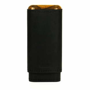 etui na 2-3 cygara w kolorze czarnym firmy adorini