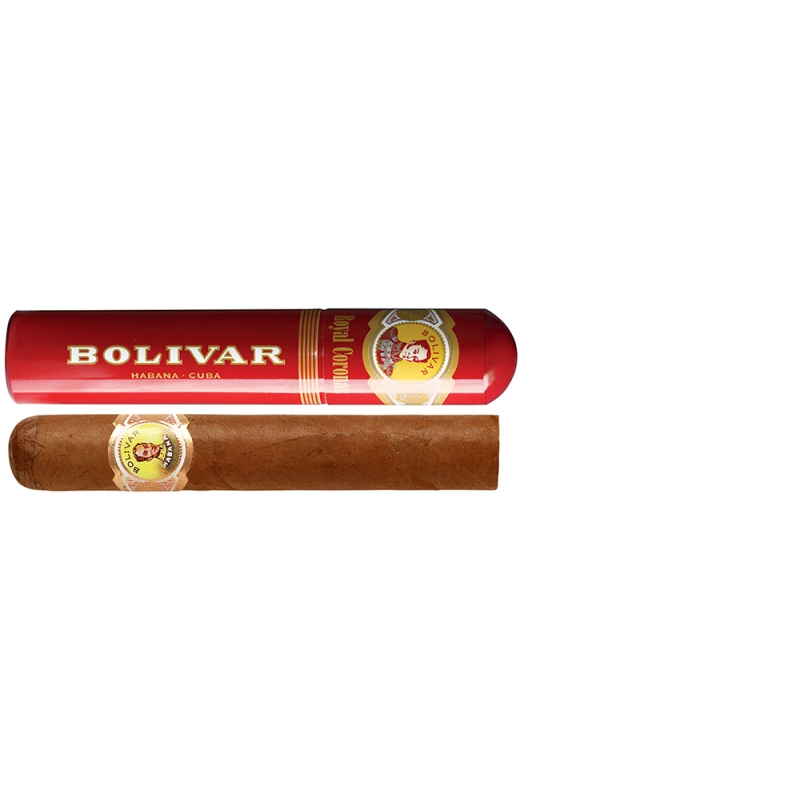 cygaro w tubie Bolivar Royal Coronas Tubos, idealne prezent dla faceta