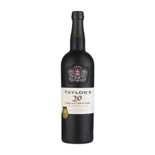 20 letnie tawny port marki taylor's, prezent na 20 urodziny
