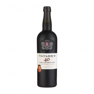 40 letnie tawny port marki taylor's, oryginalny prezent na 40 rocznicę urodzin