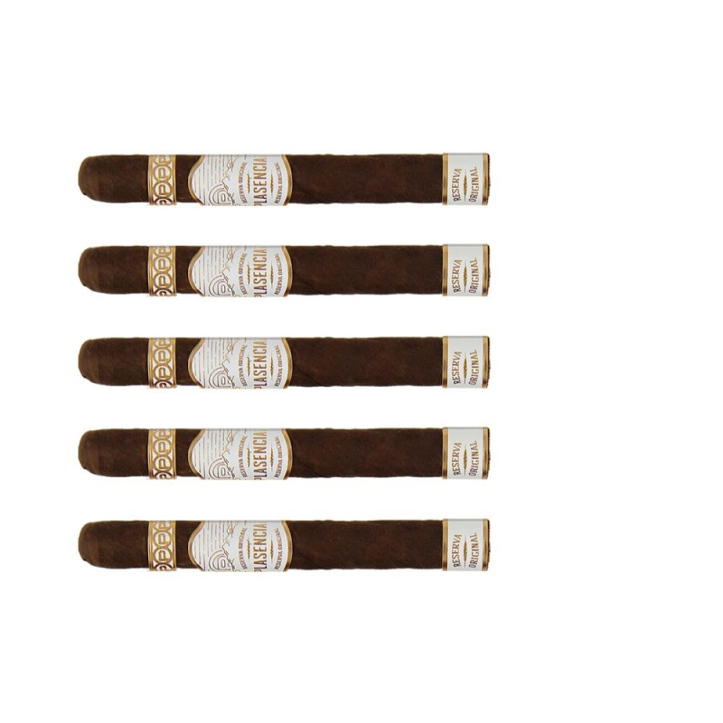 5 cygar plasencia produkowanych z naturalnego organicznego tytoniu