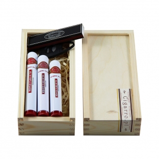 zestaw 3 wyjątkowych cygar marki romeo y julieta, idealny pomysł dla ukochanej osoby