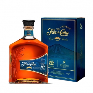 oryginalny rum z Nikaragui marki flor de cana, rocznik 12