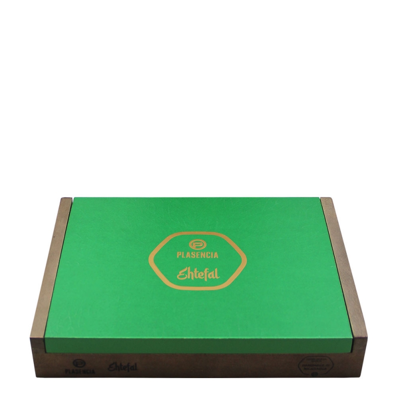 eleganckie drewniane pudełko z cygarami plasencia, do celebracji wyjątkowych chwil