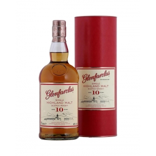 whisky Glenfarclas 10 YO w tubie na prezent