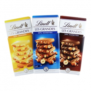 3 czekolady 150 gramowe marki lindt les grandes