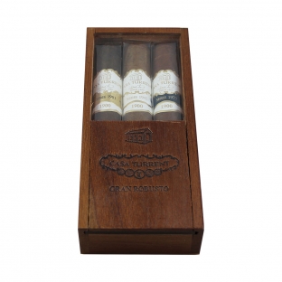 sampler z trzema cygarami marki casa turrent