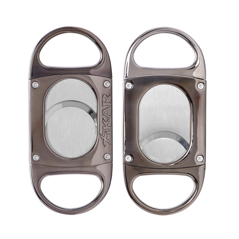 brązowa obcinarka xikar wykonana z metal