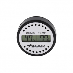 okrągły higrometr xikar niewymagający kalibracji