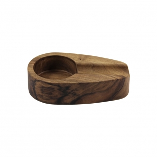 przepiękna drewniana popielnica