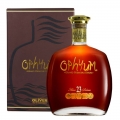 rum dominikański w pudełku z logo Ophyum
