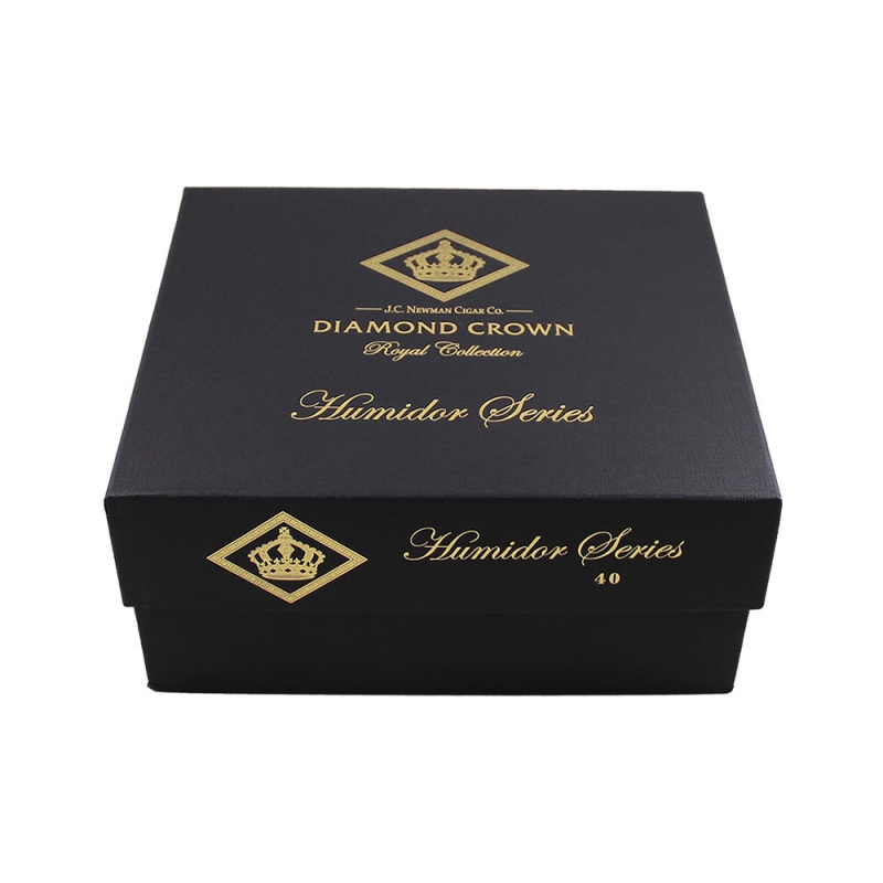 eleganckie pudełko z logo diamond crown, idealne na prezent