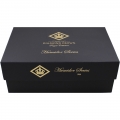 czarne pudełko prezentowe na humidor z logiem diamond crown