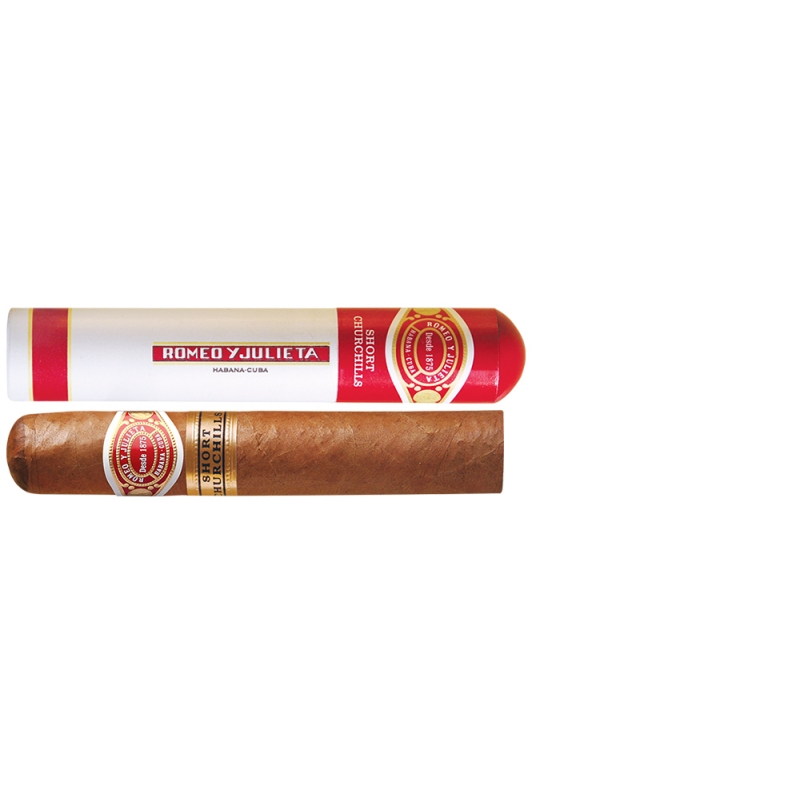 delikatne cygaro kubańskie, do palenia dla początkujących aficionado, w tubie z logo romeo y julieta