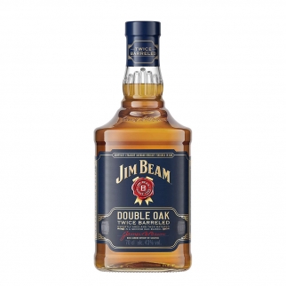 Jim Beam Double Oak z czarną etykietą, amerykański burbon