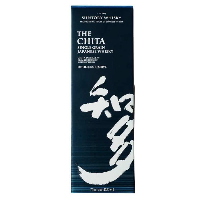 whisky japońska The Chita  w pudełku na prezent