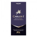 fioletowy kartonik z brandy Carlos I PX
