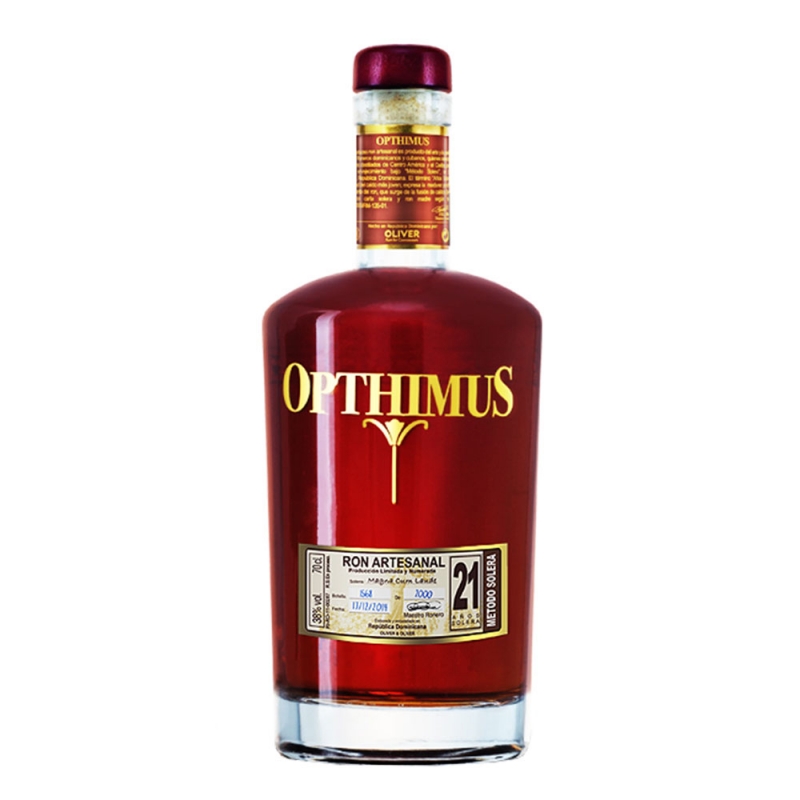 wysokiej jakości 21-letni rum opthimus