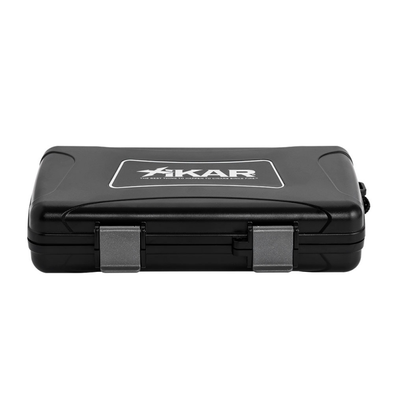 czarny plastikowy humidor xikar