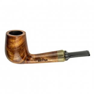 polerowana fajka marki mr pipe w odcieniu brązu