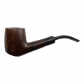 elegancka fajka mr pipe z drewna orzechowego w kolorze brązowym matowym