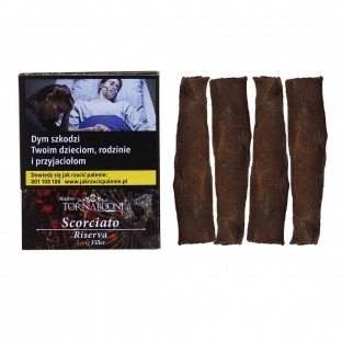 cygara ręcznie robione mastro scorciato riserva