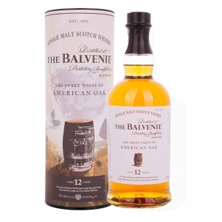 12 letnia szkocka whisky balvenie w butelce 0,7l