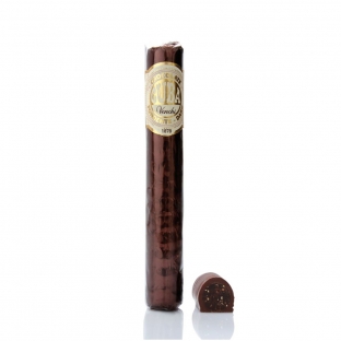 aromatyczna włoska czekolada ciemna w kształcie cygara