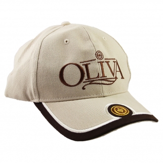 beżowa czapka z daszkiem dla miłośników cygar oliva