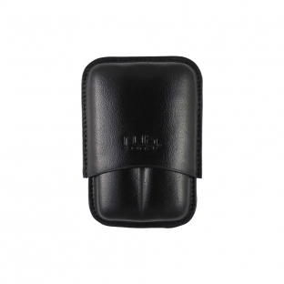 czarne etui z tłoczonym logo nub