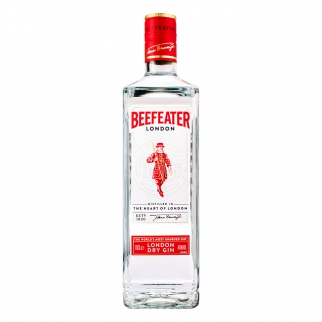 klasyczny londyński gin Beefeter w butelce o pojemności 0,7l