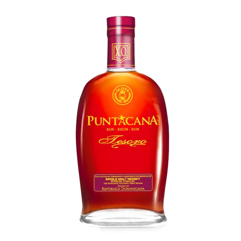 rum Punta Cana XO Tesoro w pięknej butelce