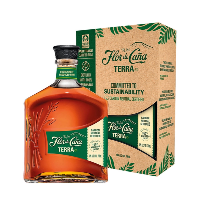 rum Flor de Cana w oryginalnej butelce idealny na prezent