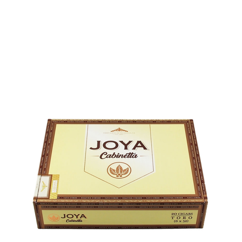 oryginalne pudełko z cygarami z logo nikaraguańskiej marki joya de nicaragua