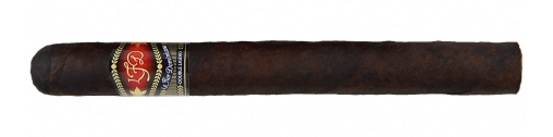 bardzo długie cygaro lfd o ponad 20cm długości, w ciemnej oleistej pokrywie habano maduro