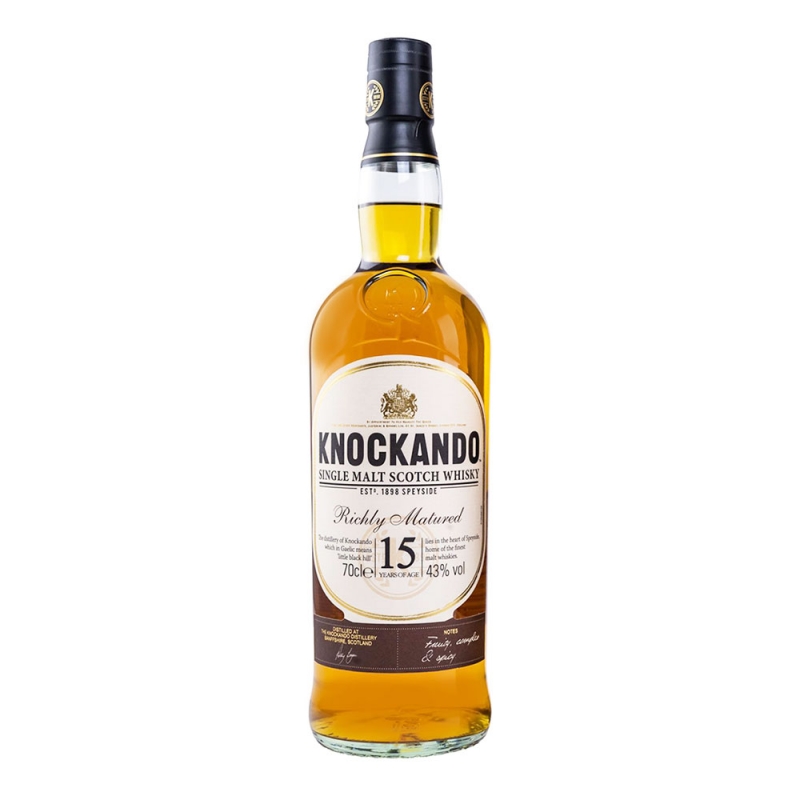 15 letnia whisky single malt knockando