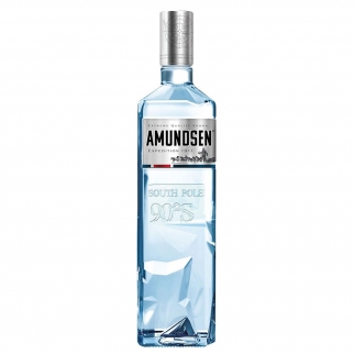 litrowa butelka wódki amundsen